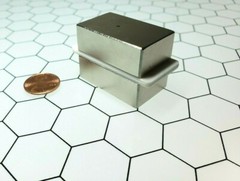 2 Neodymium N52 Block Magnets 40mm x 25mm x 14mm Earth Super Strong Neo