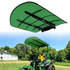 Green Tuff Top Tractor Canopy 52″ X 52″ For John Deere 2″ x 2″ or 2″ x 3″ ROPS