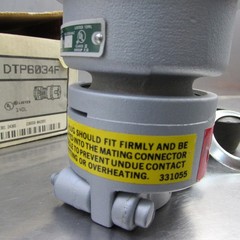 Appleton DTP6034F Pin & Sleeve Aluminum Plug 600VAC 60A 3W 4P 5HP