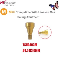US OSS Dental Caps Healing Abutment Cap Mini Regular Platform Fits Oss Hiossen