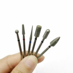 1pc 2.35mm Diamond For Manicure Cutter Dental Polish Burs Dental Lab Polisher kk
