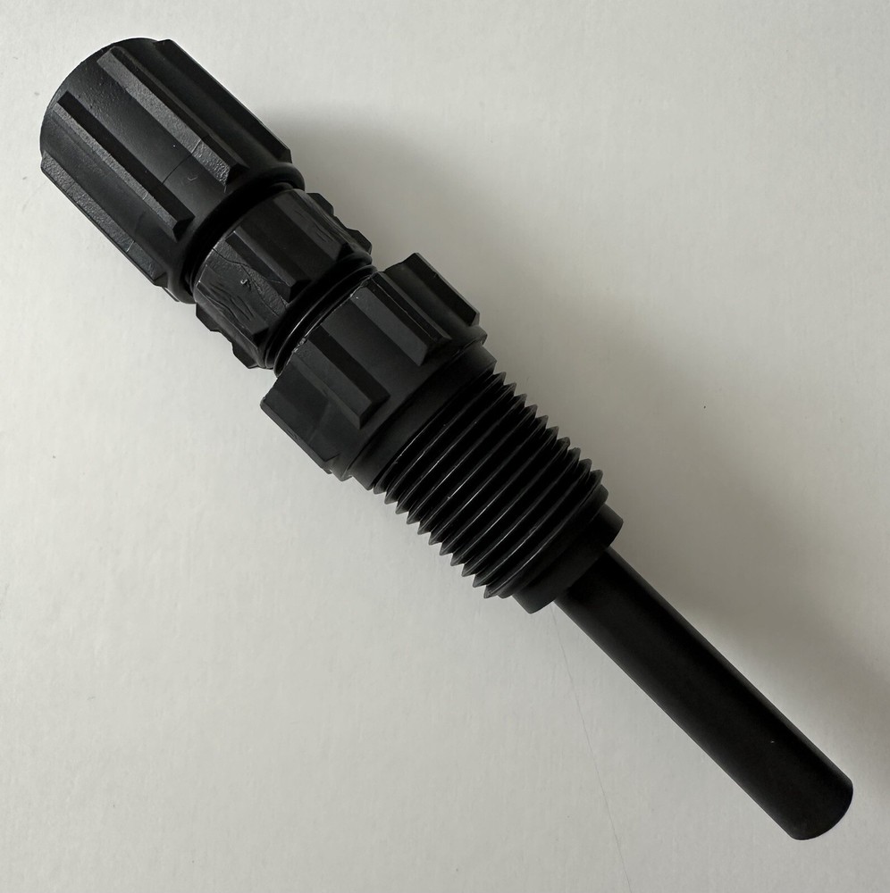 PULSAFEEDER J61020 Pump Injection Check Valve 3/8″ PVDF Black Chem-Tech