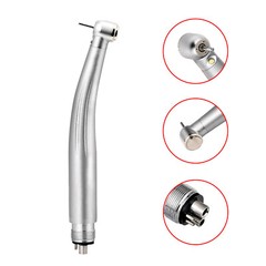 Dental LED E-generator High Speed Handpiece 4 Holes Push Button NSK Style