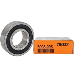 (Qty. 10) TIMKEN 6003-2RS High Quality Two Side Sealed Ball Bearings 17X35X10MM