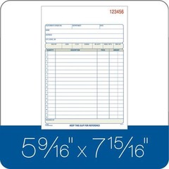 Adams 2-Part Sales Book – ABFDC5805