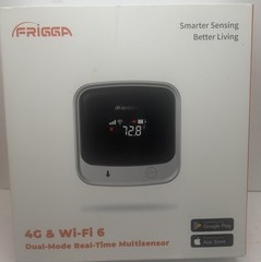 Frigga 4G Cellular & Wi-Fi Temperature Humidity Monitor Real-Time Multisensor:D8