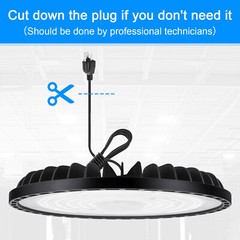 10 Pack 200W UFO Led High Bay Light Industrial Commercial Factory Gym Shop Light