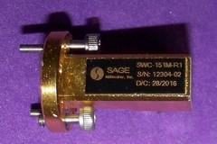 One Nice SAGE SWC-151M-R1 WR-15 to 1mm Male V Band coax Adapter 50-75GHz