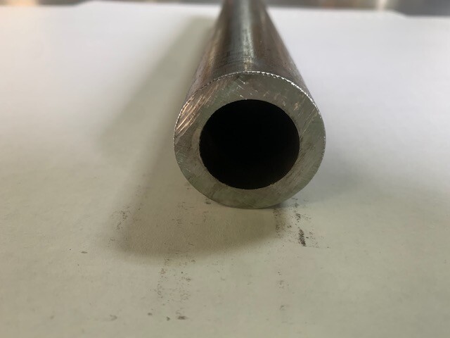 1-5/8″ OD x 1/4″ Wall DOM Seamless Round Tube x 12″ Long, Mild Steel, 1.625″ Dia