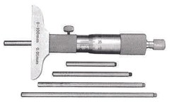 0 – 6″ / Length of Base 4″ Depth Micrometer