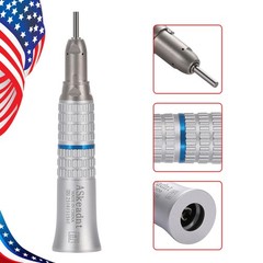 Dental Straight Nose Handpiece 1:1 USA Slow Speed Attachment E-Type