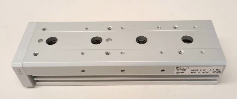 SMC MXS12-75 Pneumatic Slide Table Cylinder