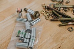 New Aluminum Spacer Bushing 5/8″ OD x 5/16″ ID–Fits M8 or 5/16″ Bolts