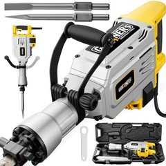 60J Demolition Jack Hammer 3500W 110V 1900RPM Concrete Breaker Electric Tool