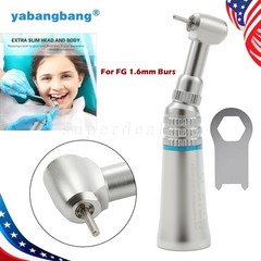 5*Yabangbang Dental Low Speed Contra Angle Handpiece Push E-type Fit FG1.6mm Bur
