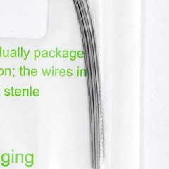 20×Dental Ortho Stainless Steel Rectangular Arch Wire Ovoid Form 16×16 Upper