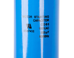 Avantco E357432 Motor Start Capacitor, 150V, 500uF, 50/60HZ