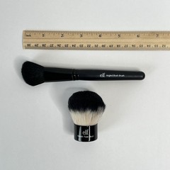 e.l.f. Cosmetics Makeup Brush Lot Angled Blush Brush & Kabuki Face Brush 2020s