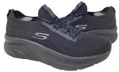 Skechers Women’s Work RF D’Lux Walker Ozema Lace Up Shoes Blk Wide Size:7.5 191H