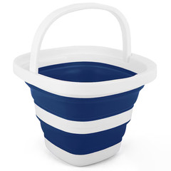 1-gallon BPA-Free Silicone Collapsible bucket