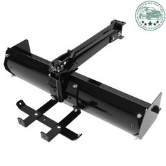 40″ Steel Adjustable Behind Box Scraper For Lawn Garden Tractors