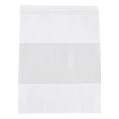 8 x 10″ Clear Reclosable Bags 2 Mil Plastic Polybags w/ White Block 2000 Packs