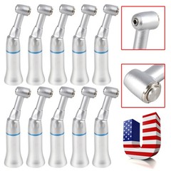 10 USA Dental 1:1 Slow Low Speed Handpiece Contra Angle Push Button Handpiece