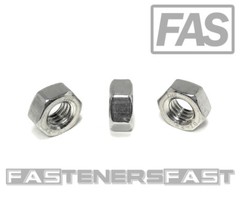 (50) M6 x 1.00 Stainless Steel DIN934 Metric Finished Hex Nut 6mm-1.0mm QTY:50