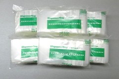 1000 Zippit Bag 3″x4″ 4 Mil Reloc Zip Slide Lock Recloseable Thick Clear 4mil