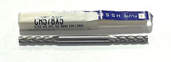 5/32″ HSS Double End Mill 4 Flute Long Length Center Cutting 3/16″ Shank