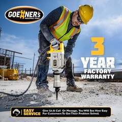 60J Demolition Jack Hammer 3500W 110V 1900RPM Concrete Breaker Electric Tool