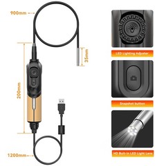 THINKCAR TES102 USB Endoscope Videoscope Camera Borescope For MUCAR 892BT 689BT