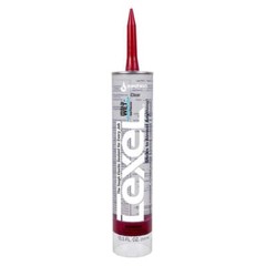 Lexel, Clear Synthetic Rubber Sealant, Waterproof & Flexible (10.5 fl. oz.)