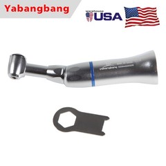 10 USA Dental 1:1 Slow Low Speed Handpiece Contra Angle Push Button Handpiece