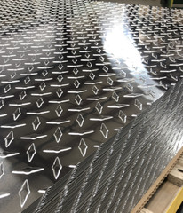 24″ x 96″ Aluminum Diamond Plate Sheet .025 in Thick – Trailer, RV, Garages, Etc