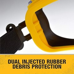 Dewalt DPG82 Concealer – Gafas de seguridad antivaho de doble molde – 1 par