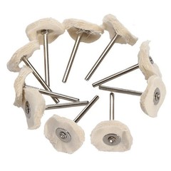 Dental Polishing Brush Wheel Cotton Cloth Odontologia Buffing Rotary Grind Tools