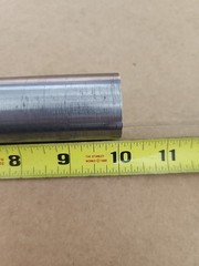 (Tag C67) 1.25″ Dia Titanium Round Rod x 10″ Inch Long 6AL4V-ELI Medical Grade
