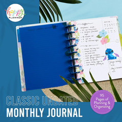 Happy Planner Disney Aloha Stitch Planner, Lilo and Stitch Notebook Planner for