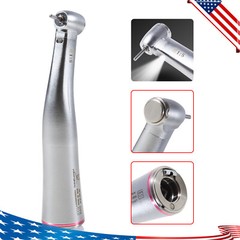 Dental 1:5 Increasing LED Contra Angle Handpiece Quattro Water Spray E-type ns