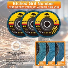 26 Packs Angle Grinder Cutting Flap Grinding Disc Wheel 4 1/2in Inches 20 Packs