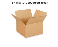 16 x 16 x 10″ Corrugated Boxes. Bundle of 25pcs – Quick Shipping