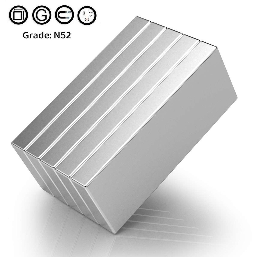 10/50/100pc Super Strong Block Fridge Magnets Rare Earth Neodymium 25x10x3mm N52