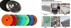Floor Restoration Diamond Pads 6″ 21PCS Kit + Backer Holder Stone Polishing Set