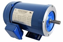 AC MOTOR, 1.5HP, 3450 RPM, 3PH, 208-230V/460V, 56C/TEFC, WITH BASE