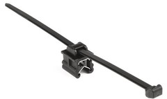 500 Hellermann Tyton 156-00867 2-Piece Cable Tie & Edge Clip 8″ 50lb Long NEW