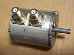 Wavetek 7520 Rotary Step Attenuator 75Ohm Type-F(f) Panel Mount S/N: 8517-5310