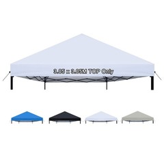 Joramoy 1010 Canopy Replacement Top Only Waterproof Pop Up Canopy Tent Top Roof