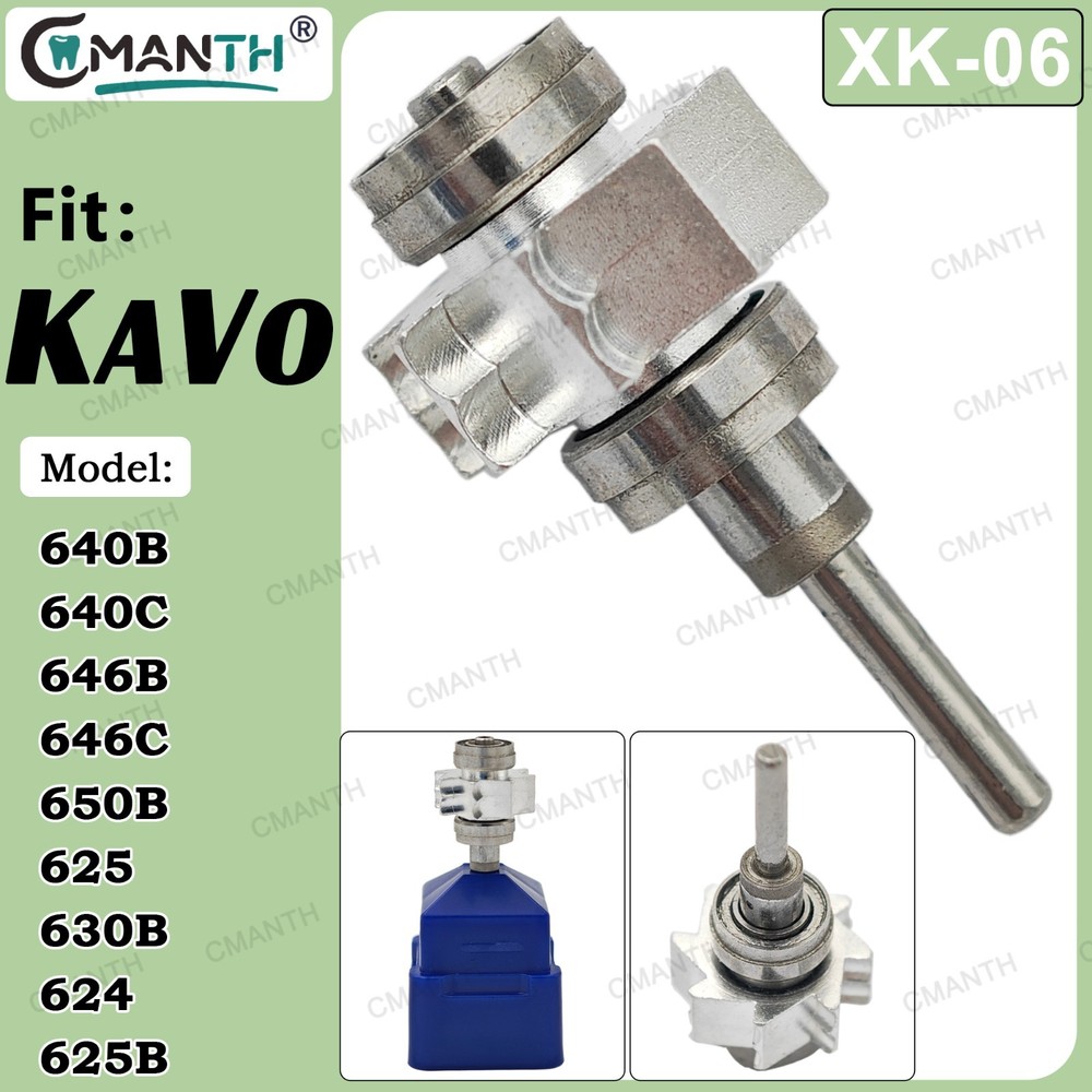 Fit KAVO 640B 640C 646B 646C 650B 625 630B 624 Dental Handpiece Cartridges Rotor