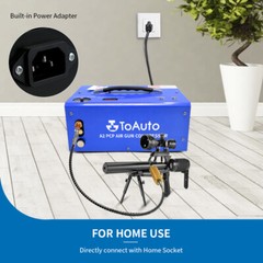 Portable 30MPA Auto-Stop 12V/110V PCP Air Compressor for Rifle Airgun Paintball